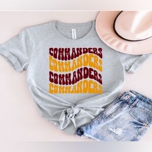 Commanders Wavy Tee